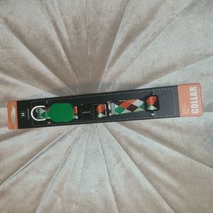 New with tags! Washable Dog collar size small
